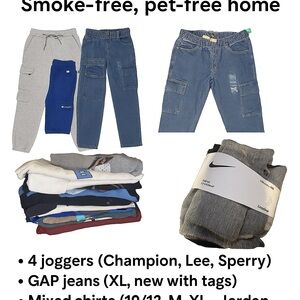 Sport  boy clothes bundle 10/12 XL